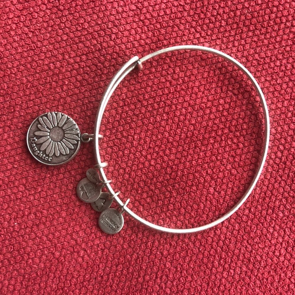 Alex and Ani Daughter expandable charm bangle